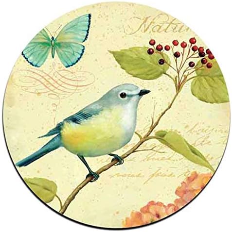Bird and Butterfly Round Coaster Set - Image 3