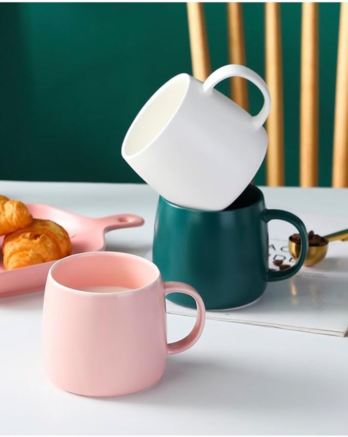 Ceramic Coffee Mug, 16 oz Large Coffee Cup, Cups Set of 4, Tea Cup - Image 8
