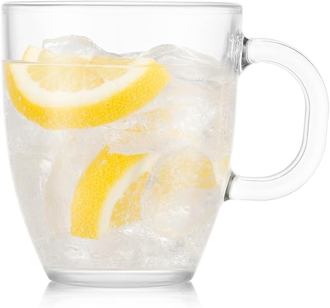 Bodum 12oz Bistro Coffee Mug Single-Wall Tempered Glass, 2 Pack - Image 3