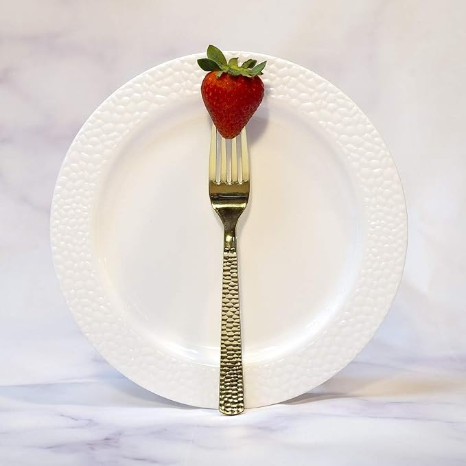Plastic Cutlery Silverware Extra Heavyweight Disposable Flatware, Full Size - Image 6