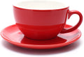 Coffeezone Ceramic Latte Art Cup and Saucer by Coffeezone