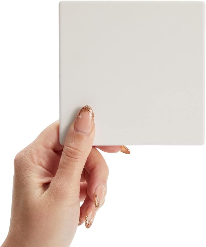Bright Creations White Tile Coasters - Image 5