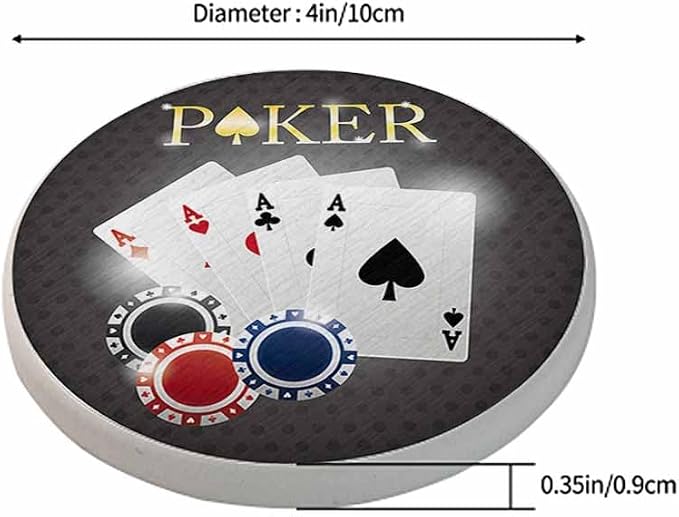 Poker Coaster Set - Image 2