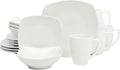 Gibson Home Zen Buffet White Porcelain Dinnerware Set by GibsonHomewares
