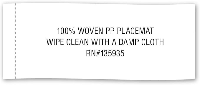 DII PVC Tabletop Collection Woven Indoor/Outdoor, Table Runner - Image 7