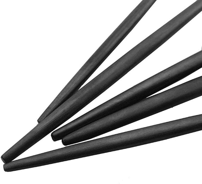 JASHII Luxury Black Flatware, 6-pieces Elegant Cute 18/10 Stainless Steel - Image 8