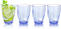 Topsky 12-ounce Plastic Water Tumblers | Set of 4 Transparent Unbreakable by HomeandKitchenNO1