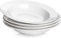 Y YHY Soup Bowls, Pasta Bowls Set of 4, 20 Ounces Porcelain Wide Rim Bowls by YYHY