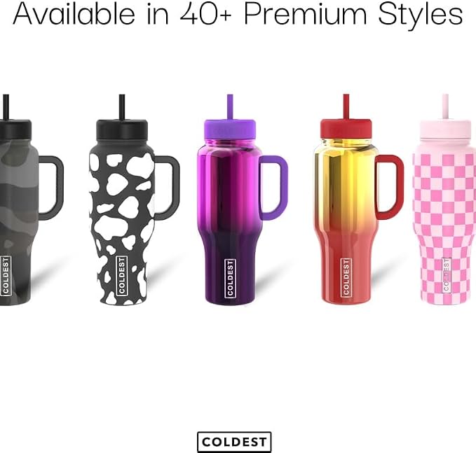 Coldest Tumbler with Handle and Straw - Image 3