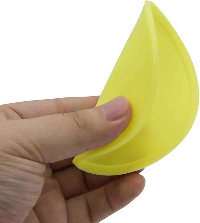 5 Pack Yellow Coasters, Non-Slip Cup Coasters - Image 4