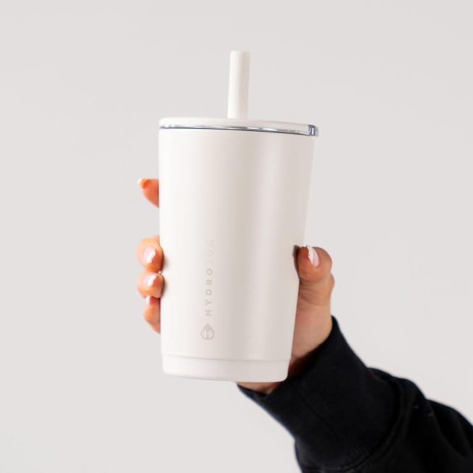 HydroJug Everyday Tumbler 14 oz, Ceramic-Lined Straw Cup - Image 5