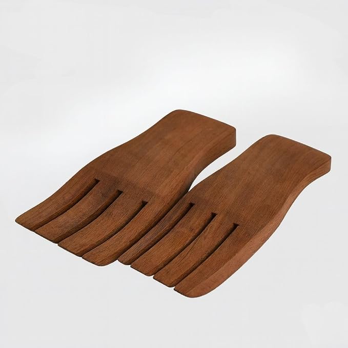 Salad Hands, Acacia Wood Salad Servers, Pasta and More by DIVINEGLANCE
