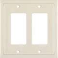 Modern Edge Decorative Wall Plate Switch Plate Outlet Cover, Durable Solid Zinc by HenneBery