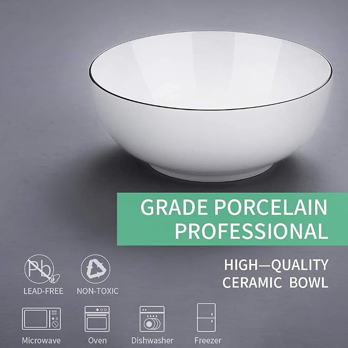 NJCHARMS Large Serving Bowls, Pho Bowl - Image 7