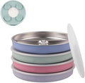 Elk and Friends Kids Stainless Steel Divided Plates by ElkandFriends