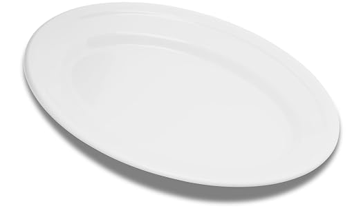 Carlisle FoodService Products Dallas Ware Plastic Oval Platter, Oval Tray by CarlisleFoodServiceProducts