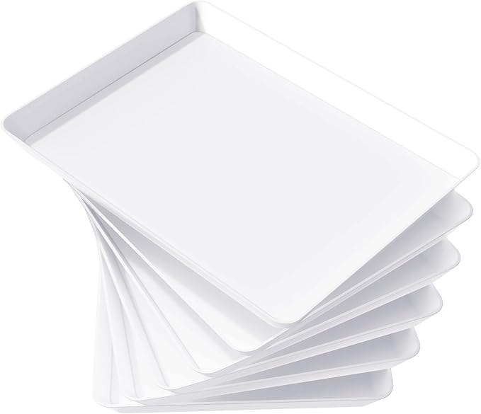 Lifewit 6 Pcs Extra Large Serving Tray by Lifewit