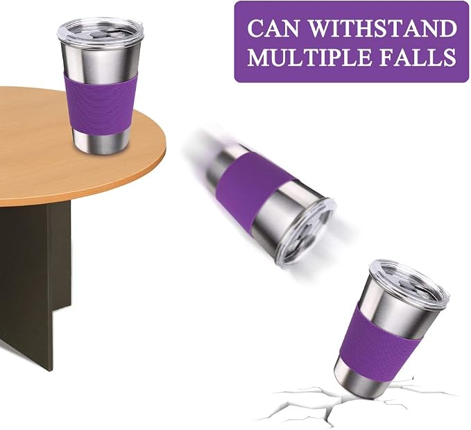 6 Pack Stainless Steel Tumblers & Water Glasses - Image 4