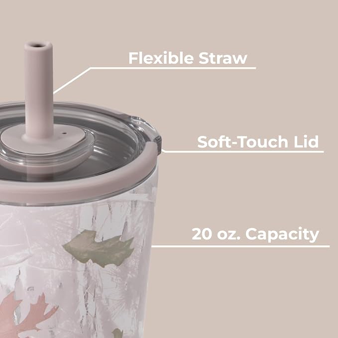 HydroJug Everyday Tumbler 20 oz, Ceramic-Lined Straw Cup - Image 4
