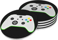 Video Games Coasters Set of 4, Absorbent Ceramic Drink Coasters Cup Mat by Unknown