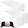 1 Pcs White Sublimation Table Runners Blanks 30 x 72 Inch Polyester Table by Breling