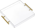 12"x12" Clear Acrylic Serving Tray by MoonlitPond