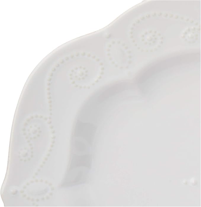 Lenox French Perle White Large Stoneware Serving Platter | dishwasher safe - Image 4