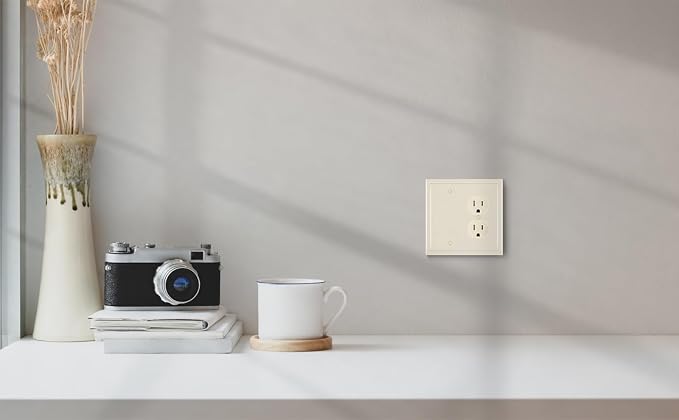 Modern Edge Decorative Wall Plate Switch Plate Outlet Cover, Durable Solid Zinc - Image 6