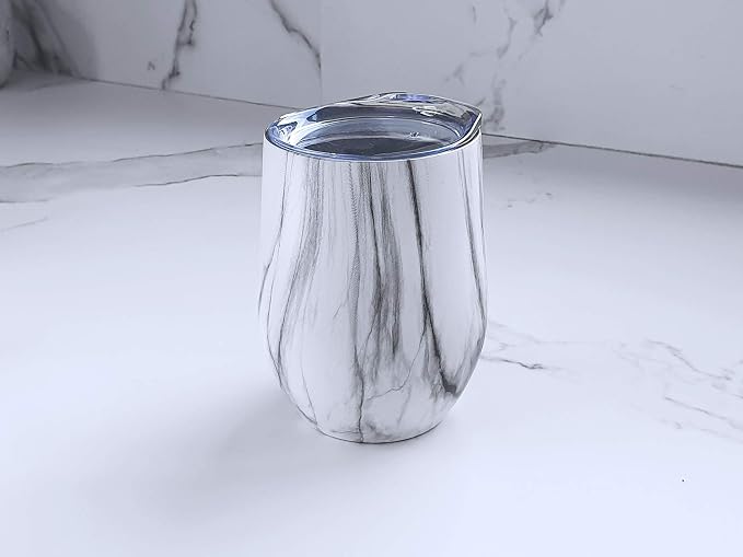 CHILLOUT LIFE 12 oz Stainless Steel Wine Tumbler - Image 4