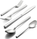 Alata Cube 20-Piece Forged Flatware Set, Service by Alata