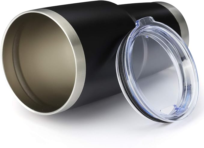 MEWAY 30oz Tumbler Double Wall Vacuum Insulated Travel Mug, Stainless Steel - Image 4
