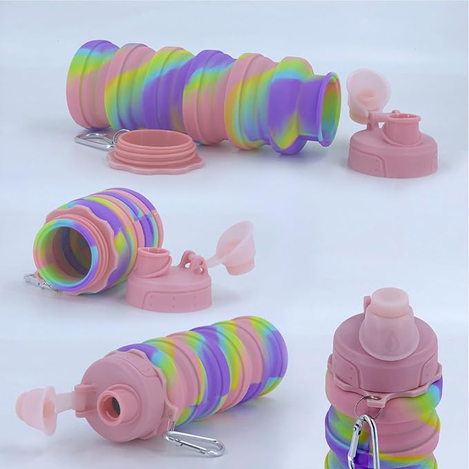 Collapsible Water Bottles Travel water bottle Sports Portable Sport Water - Image 5