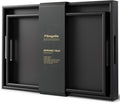 Fibogollo Bamboo Set of 2 Serving Tray by Fibogollo