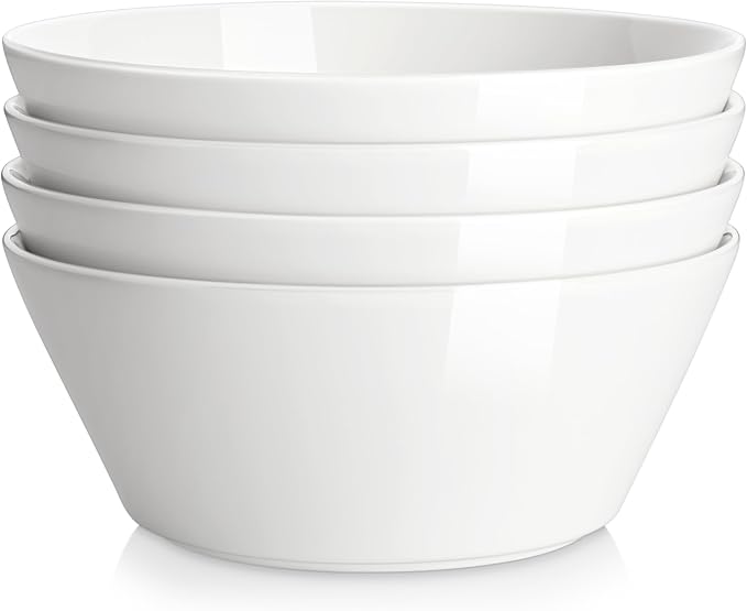 MALACASA Large Salad & Soup Bowls by MALACASA