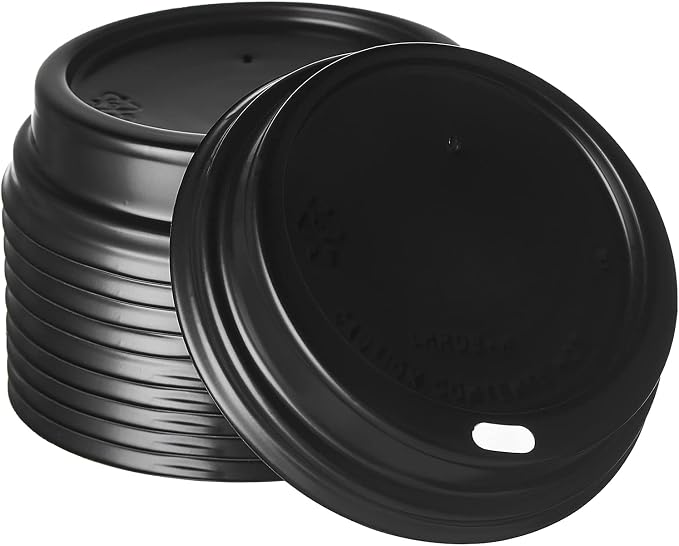 CIAO! Coffee Cup Sipper Black Dome Lid, Designed and Fit - Image 8