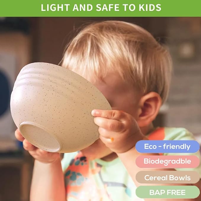 PUPOPIK Unbreakable Cereal Bowls 24 oz - Image 8