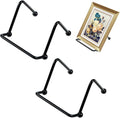 2PCS Small Display Stand, 2 Inch Small Plate Holder Display Stands Mini Metal by Unknown
