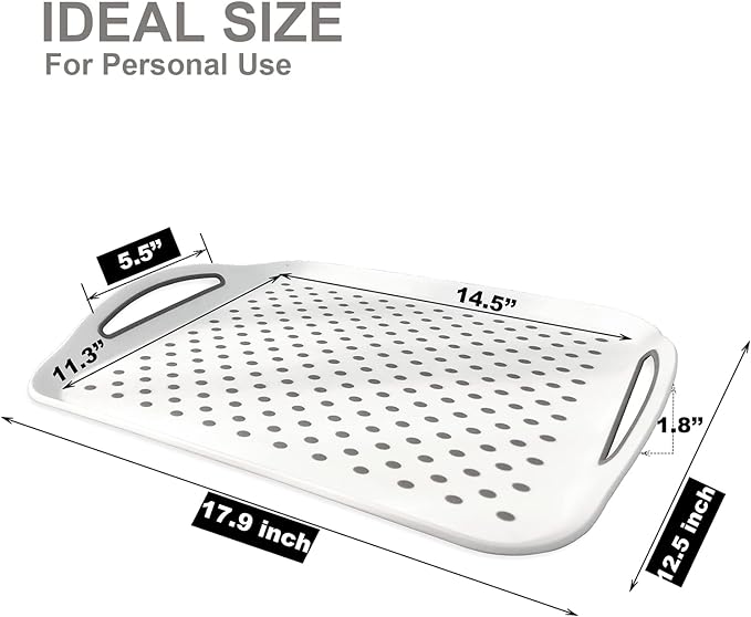 Large Non Slip Serving Tray - Image 3