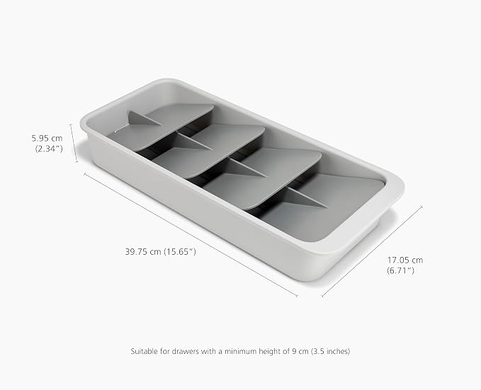 Joseph Joseph DrawerStore Large Tiered Flatware Cutlery Kitchen Drawer Organizer - Image 4