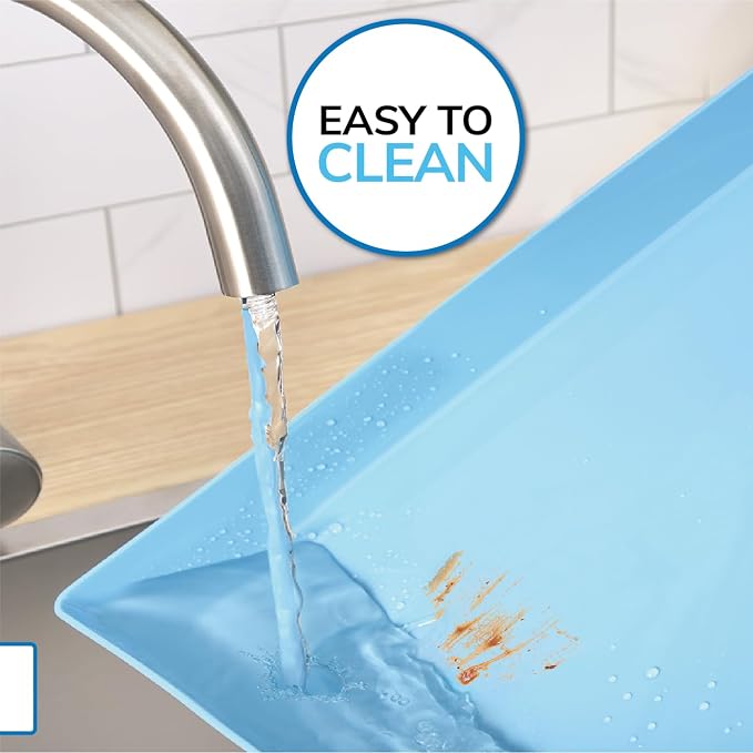 US Acrylic Coastal Plastic Serving Trays 15” x 10” | Large Unbreakable Reusable - Image 6