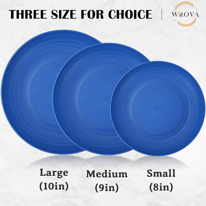 Wheat Straw Salad Plates - Image 3