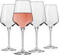 Krosno Large White Wine Glasses Set of 4 | 13.2 oz | Avant-Garde Collection | by Krosno