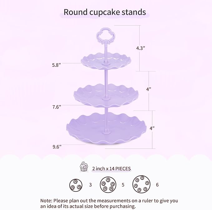 Pack of 11 NWK Cupcake Stand Set - Image 3