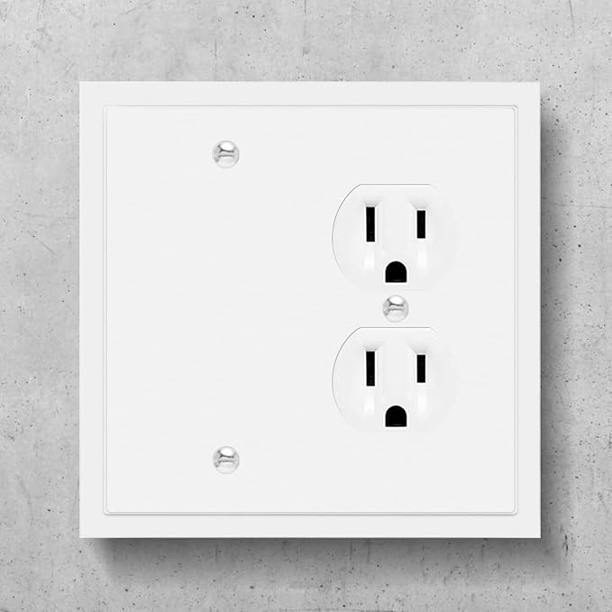 Modern Edge Decorative Wall Plate Switch Plate Outlet Cover, Durable Solid Zinc - Image 6