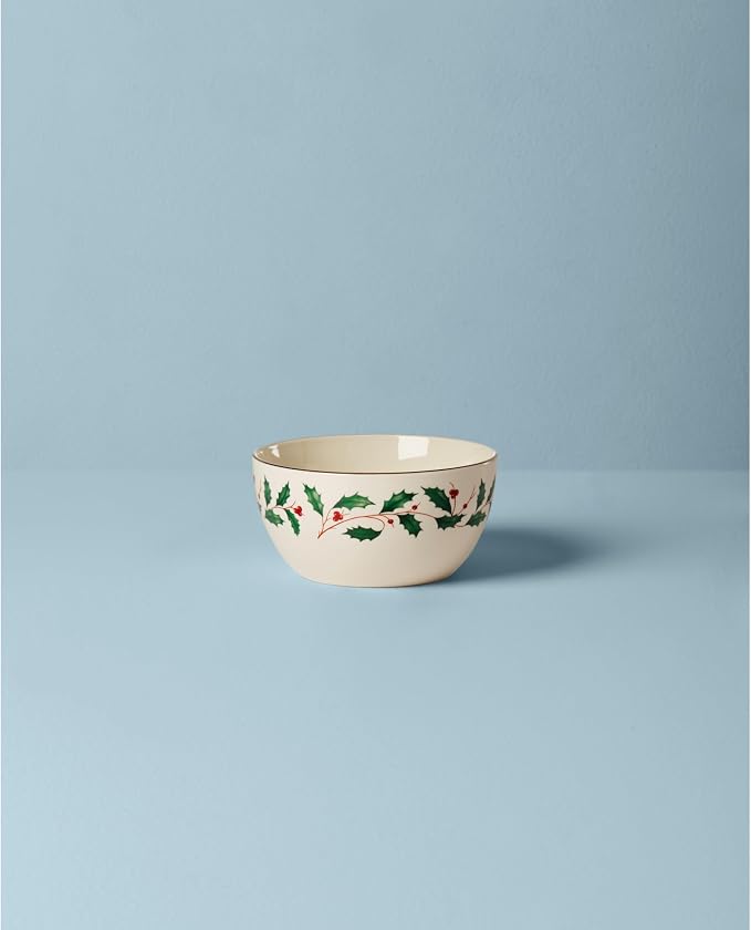 Lenox Holiday Porcelain Christmas Decorative Bowl | dishwasher safe | - Image 2