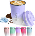 SPLMIFA Travel Coffee Mug Leak-Proof, Reusable Coffee Cups by SPLMIFA