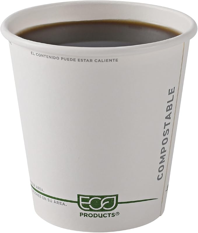 ECO PRODUCTS GreenStripe Disposable Paper Hot Cups, 10 oz, Paper To-Go Cups - Image 7