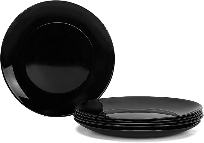 7.5 Inch Appetizer Plate Set of 6, snacks and everyday kitchen use by LaGlint