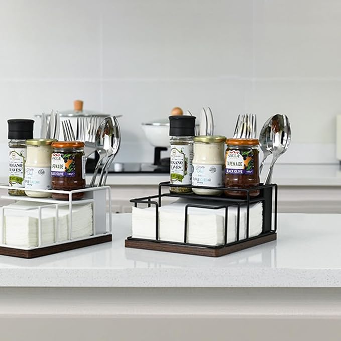Napkin Holder for Table, Countertop Organizer - Image 6