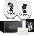 Perfectinsoy Skull Wine Glass 2 Piece by Perfectinsoy